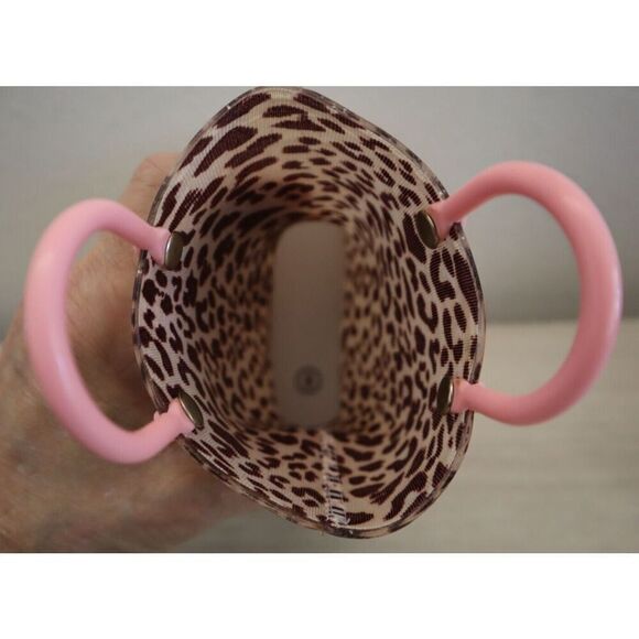 Zoogs Toddler Girl's Sz 8 Tan & Pink Leopard Print Rain Boots - Picture 7 of 9